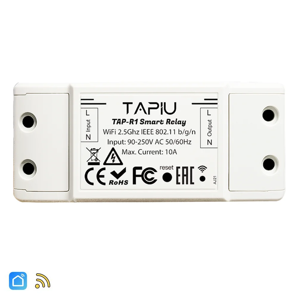 Tapiu Tap R1 WiFi smart switch for remote appliance control
