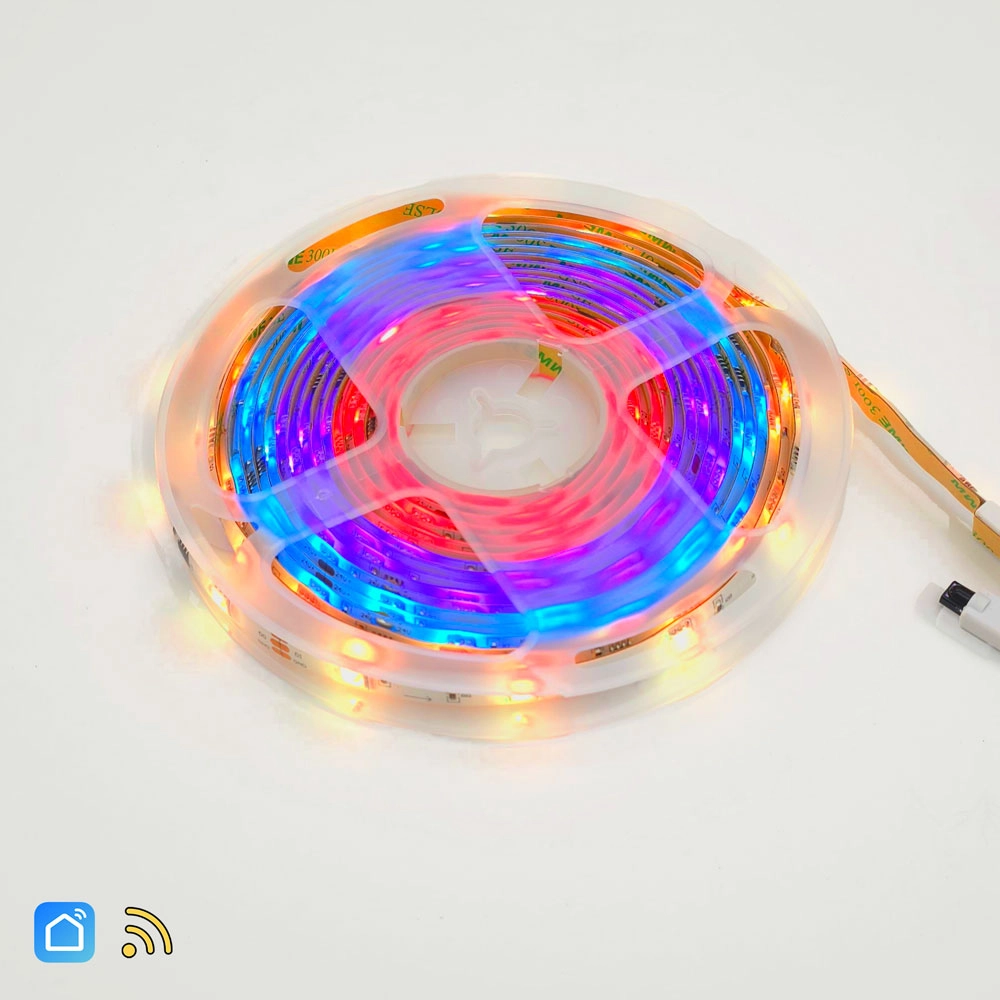 WiFi smart RGB LED strip 5 meter dimmable