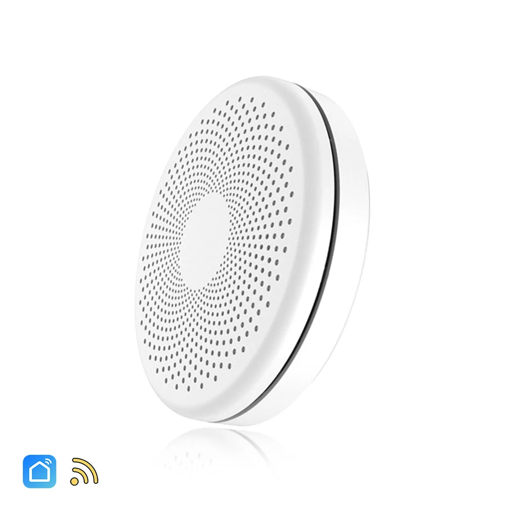 WiFi smart smoke and carbon monoxide sensor with Smart Life alerts