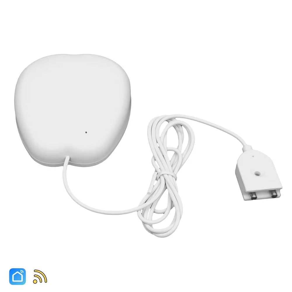 WiFi water flood sensor with buzzer for Smart Life leak detection and alerts