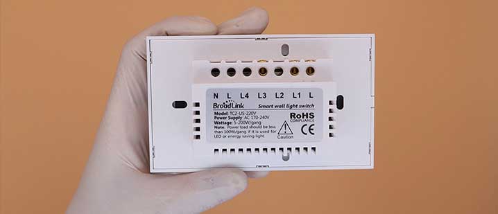 How to install and configure broadlink tc2 smart light switch RF